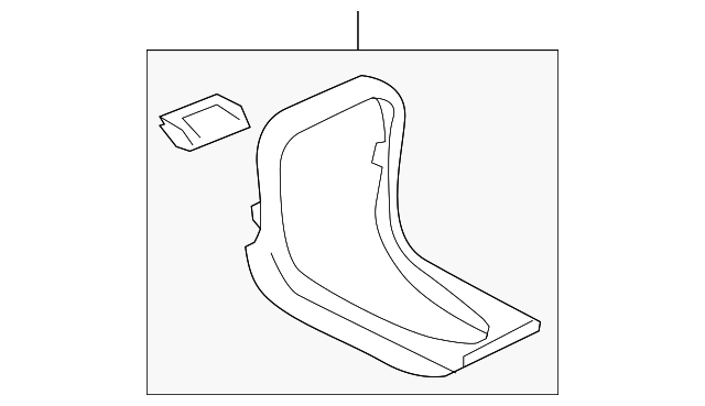 Panel-Console Fn (Jaguar OEM) XR855875LEGOEM
