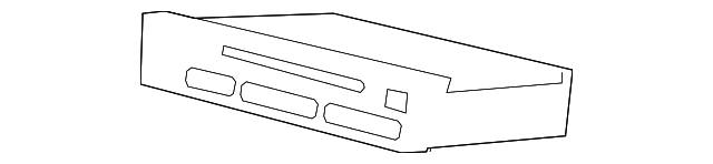 Player-Radio/C. (Jaguar OEM) XR856067OEM