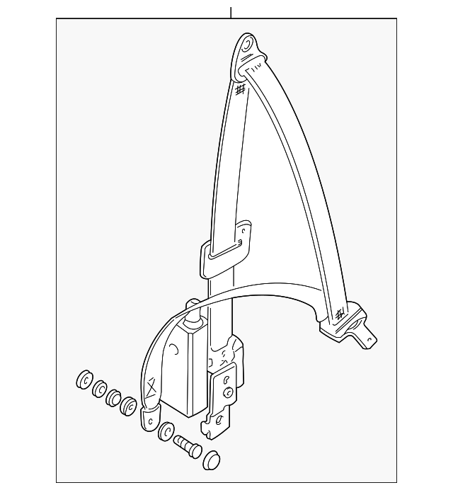 Seatbelt XR856403AMBOEM