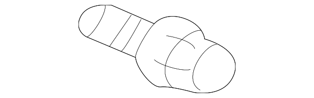 Pin-Gas Strut Ba (Jaguar OEM) XR856860OEM