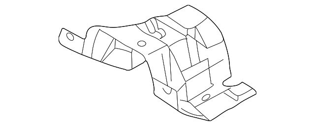 Jaguar Heatshield-Floor XR857354OEM