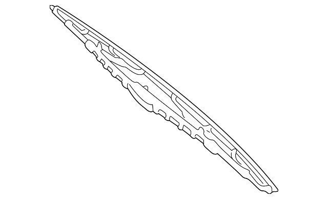 Blade-Wiper (Jaguar OEM) XR858027OEM