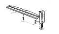 Bracket Front Wing XJ3 80>87 12089