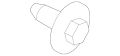 Plug-Oil Drain (Jaguar OEM) AJ813202OEM