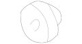 Nut-Flange - Discontinued (Jaguar OEM) AJ84086OEM