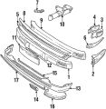 Cover-Bumper Bla BDC5098OEM