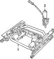 Adjuster-Seat (Jaguar OEM) BEC10373OEM