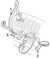 Seatbelt - Discontinued (Jaguar OEM) BEC11139AEEOEM
