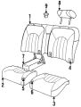 Cover-Squab - Discontinued (Jaguar OEM) BEC11435NDROEM