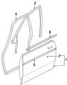Frame-Door Glass - Discontinued BEC16336OEM