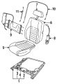 Slide-Seat - Discontinued (Jaguar OEM) BEC21442OEM