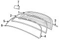 Glass-Backlight - Discontinued (Jaguar OEM) BEC6351OEM