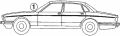 Tape-Coachline - Discontinued (Jaguar OEM) BEC7974OEM