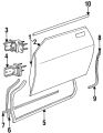 Panel-Door - Discontinued (Jaguar OEM) BHC1858OEM