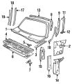 Reinf-A-Post - Discontinued (Jaguar OEM) BJC1052OEM
