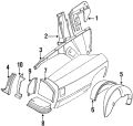 Panel-Wheelarch, Discontinued (Limited Supply) (Jaguar OEM) BJC1414OEM