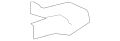 Cover-Seat Slide (Jaguar OEM) C2C12412SEPOEM