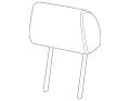 Headrest C2C13151NEDOEM