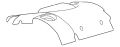 Cover-Engine (Jaguar OEM) C2C13809OEM