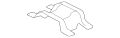 Heatshield (Jaguar OEM) C2C13895OEM