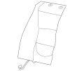 Cover-Squab (Jaguar OEM) C2C14594LEGOEM