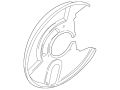 Shield-Disc - Discontinued (Jaguar OEM) C2C19123OEM