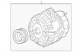 Alternator (Jaguar OEM) C2C19630OEM