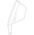 Sunblind-Glass, Discontinued (Limited Supply) (Jaguar OEM) C2C20571OEM