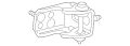 Hinge-Door (Jaguar OEM) C2C20744OEM