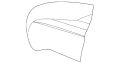 Pad-Cushion (Jaguar OEM) C2C21118OEM