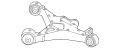 Arm-Wishbone (Jaguar OEM) C2C21164OEM