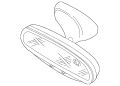 Jaguar Mirror-Interior C2C23847OEM