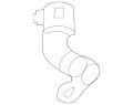 Hose-Heater (Jaguar OEM) C2C26617OEM