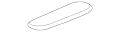 Pad-Trim - Discontinued (Jaguar OEM) C2C26685LEGOEM
