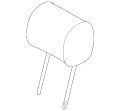 Headrest (Jaguar OEM) C2C27496CGTOEM