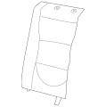 Cover-Squab (Jaguar OEM) C2C27971SELOEM