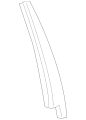 Moulding-Door (Jaguar OEM) C2C28152OEM