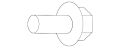 Screw (Jaguar OEM) C2C28405OEM
