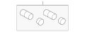Kit-Bushing (Jaguar OEM) C2C29161OEM