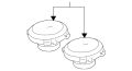 Loudspeaker (Jaguar OEM) C2C29637OEM