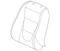 Cover-Squab (Jaguar OEM) C2C30300AMROEM