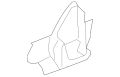 Cover-Mechanism (Jaguar OEM) C2C31459NEDOEM