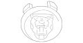 Badge-Road Wheel (Jaguar OEM) C2C31985OEM
