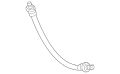 Hose (Jaguar OEM) C2C33815OEM