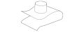 Nut-Spring (Jaguar OEM) C2C35071OEM