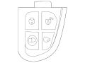 Transmitter-Key (Jaguar OEM) C2C35283OEM
