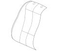 Cover-Squab (Jaguar OEM) C2C36202LHHOEM