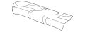 Cover-Cushion (Jaguar OEM) C2C36732LEGOEM