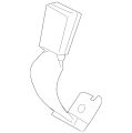Buckle-Seatbelt (Jaguar OEM) C2C39887JMNOEM