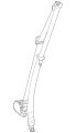 Seatbelt (Jaguar OEM) C2C39891JMNOEM